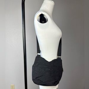 Gal Bag Black Crossbody Purse Multiple Packets Shoulder Lightweight Boho Travel